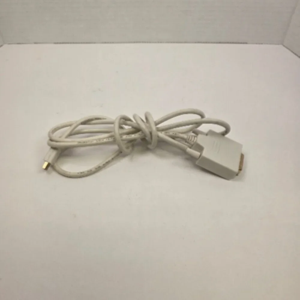 6ft Mini DisplayPort Cable to DVI 30AWG Gold Plated White